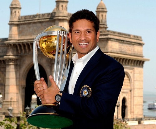 ICC named sachin tendulkar as the ambassador of 2015 cricket world cup.