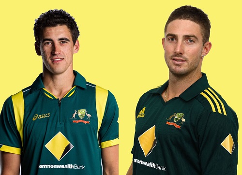 Mitchell Starc, Shaun Marsh included in Australia XI for second test match against India in Brisbane.