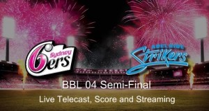 ADS vs SYS BBL 04 First Semi-final live stream, score, preview