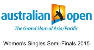 Australian Open 2015 Women’s Singles Semifinal line-ups