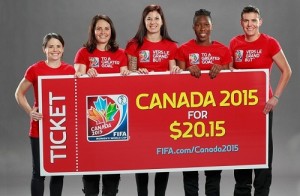 Buy 2015 FIFA Women's World Cup Canada tickets for just 20.15 dollars.
