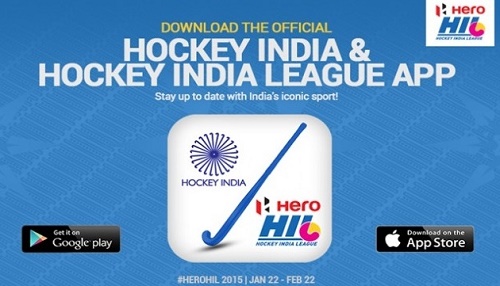 Download hockey india and hockey india league official apps.