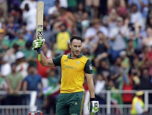 Faf du Plessis scored first hundred in Twenty20 cricket.