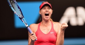 Sharapova beats Bouchard in quarterfinals at 2015 Aus Open