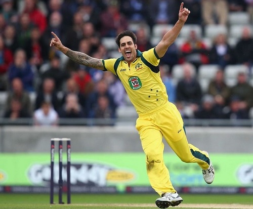 Mitchell Johnson returning to australian squad for tri-series final and 2015 world cup.