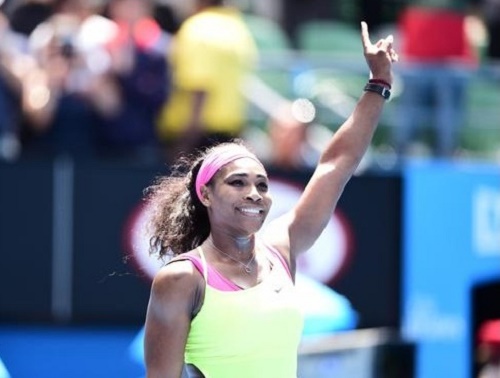 Serena Williams beat Dominika Cibulkova to enter Australian Open semifinal 2015.