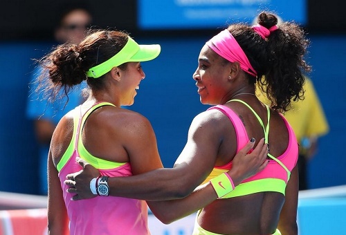 Serena Williams beat Madison in 2015 aus open semifinal but Keys wins millions hearts.