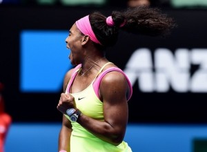 Serena Williams qualified for quarterfinal of 2015 Australian Open.