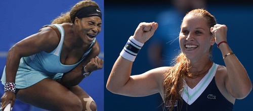 Serena Williams vs Dominika Cibulkova quarterfinal live streaming score australian open 2015 details.
