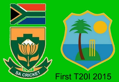South Africa vs West Indies 1st Twenty20 2015 at Cape Town.