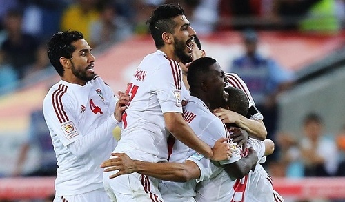 UAE beat Japan in quarterfinal of Asian cup 2015 to qualify for the semifinal against socceroos.