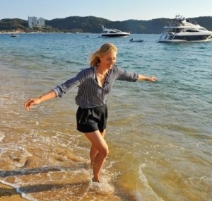 Beautiful Maria Sharapova at Acapulco.
