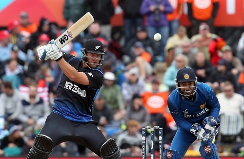 Corey Anderson made 75 in 2015 world cup match-1 against Sri Lanka.