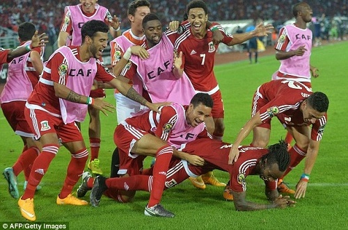 Equatorial Guinea qualified for semi-final of 2015 africa cup of nations.