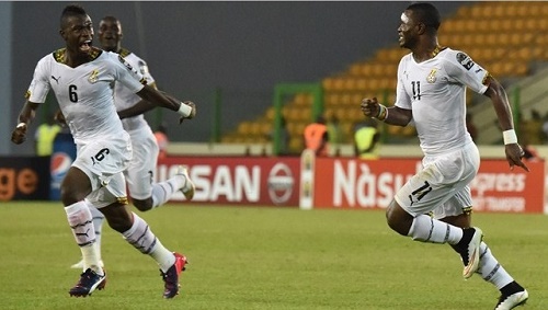 Ghana beat Equatorial Guinea to qualify for 2015 africa cup of nations final.