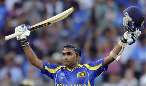 Mahela Jayawardene scored hundred in 2011 cricket world cup final.