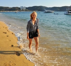 Maria Sharapova enjoyed at Acapulco.