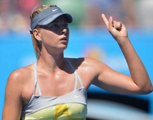 Maria Sharapova qualify for Acapulco quarterfinal by beating Duque Marino.