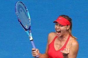 Maria Sharapova told Reuters that she wants to beat Serena Williams.