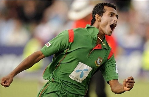 Shafiul Islam replaced Al-Amin Hossain in Bangladesh world cup 2015 squad.