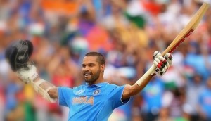 Shikhar Dhawan hits 7th ODI century against South Africa in 2015 world cup.
