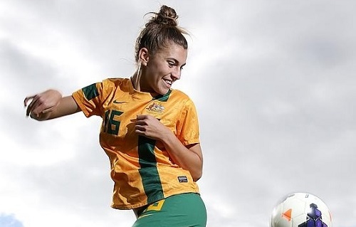 Steph Catley shared dreams on FIFA Women's world cup.