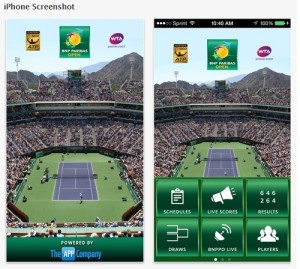 2015 BNP Paribas Open official App declared with exciting features.
