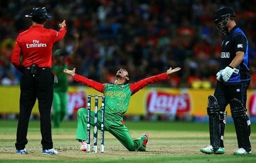 Bangladesh lost against NZ to confirm their quarterfinal vs India.