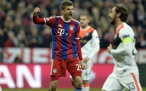 Bayern Munich thrashed Shakhtar by 7-0 to reach UCL Quarter-finals.