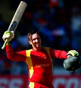 Brendan Taylor smashed his 8th ODI hundred in farewell match.