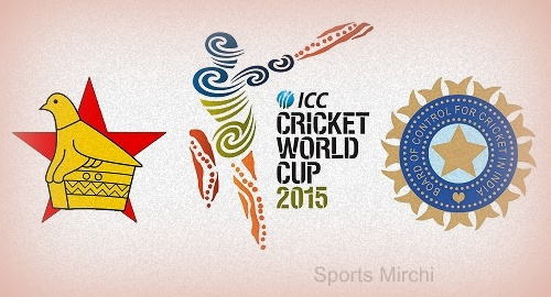 India vs Zimbabwe Live Streaming, telecast, score 2015 world cup.