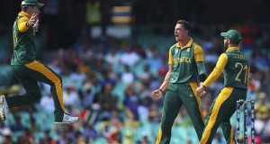 Proteas bowlers destroy Sri-Lanka in QF, Duminy took hat-trick