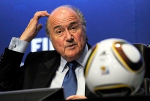 Racism is top agenda for Blatter ahead of 2018 FIFA world cup.