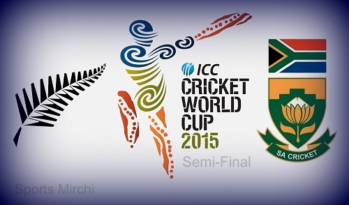 SA vs NZ Semi-Final Live Streaming, Telecast, Score 2015 world cup.