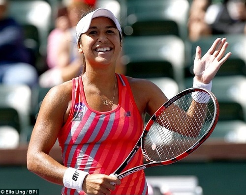 Serena, Timea, Karolina, Heather reached at 4th round of Indian Wells.