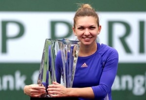 Simona Halep beat Jankovic to win Indian Wells Masters title.