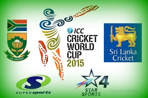 Sri-Lanka vs South Africa Live Streaming, Telecast QF-1 cwc15.