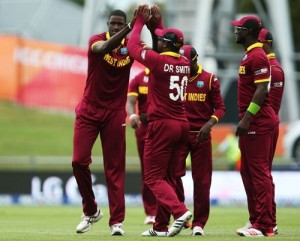 West Indies beat UAE to seal berth in ICC CWC Quarter-Finals 2015.