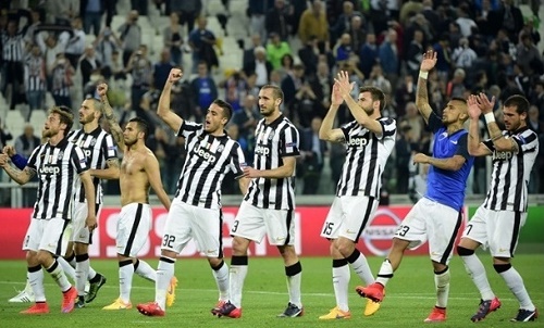 Champions League Quarter-final 1st Leg: Juventus 1-0 Monaco.