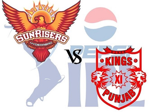 KXIP vs SRH Match-27 Live Streaming, Telecast, Score 2015 IPL.