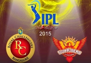 RCB vs SRH match-8 details, preview, predictions IPL 2015.