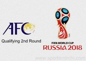 2018 FIFA World Cup Qualification - AFC Round-2 Schedule, Fixtures.
