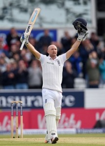 Adam Lyth scored maiden test hundred vs New Zealand at Leeds.