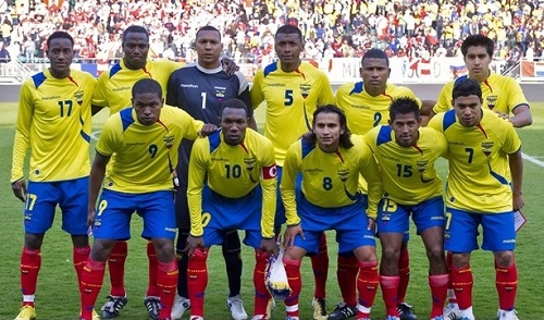 Ecuador Preliminary 30-men squad for Copa America 2015.