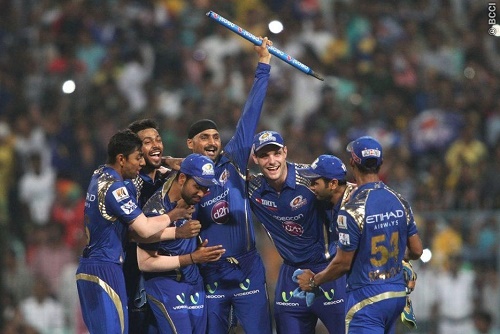 Mumbai Indians beat Chennai Super Kings to win 2015 IPL.