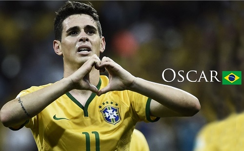 Oscar out from Brazil 23-men squad in 2015 Copa America.