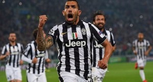 Tevez goal gives Juventus advantage against Real Madrid in UCL semi-final
