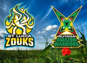 St Lucia Zouks vs Guyana Amazon Warriors Preview 2015 CPL.