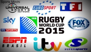 2015 Rugby World Cup Live Telecast, Coverage, TV Channels list.