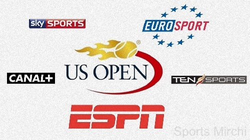 2015 US Open Live Telecast, Broadcast, TV Channels Listing.